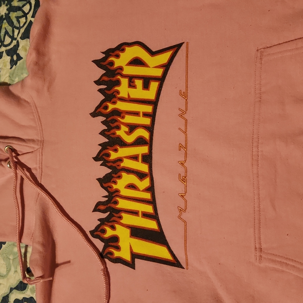 Pink Thrasher hoodie small